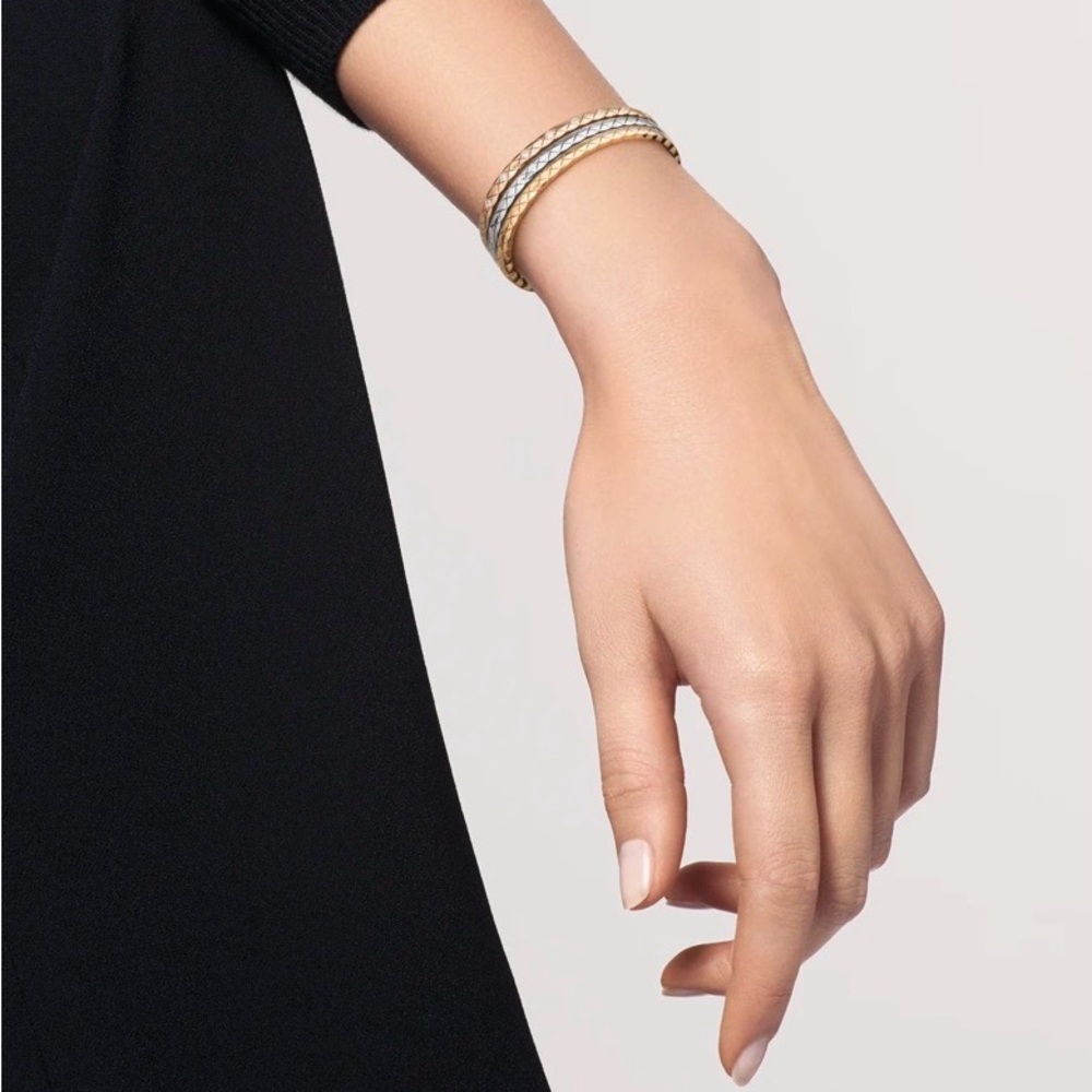 Chanel COCO CRUSH BRACELET Quilted motif, mini version, 18K white gold sz Small - Picture 6 of 17